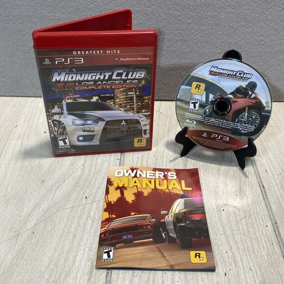 Midnight Club LA Complete Edition PS3 (Sony PlayStation 3) CIB Complete - Picture 1 of 4